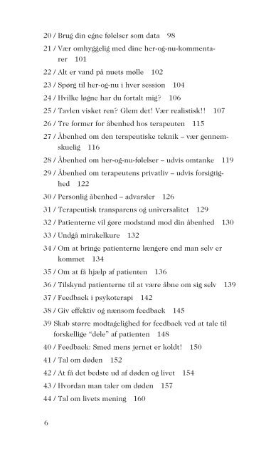 TERAPIENS ESSENS - Gyldendal