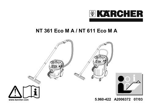 NT 361 Eco M A / NT 611 Eco M A - Kärcher