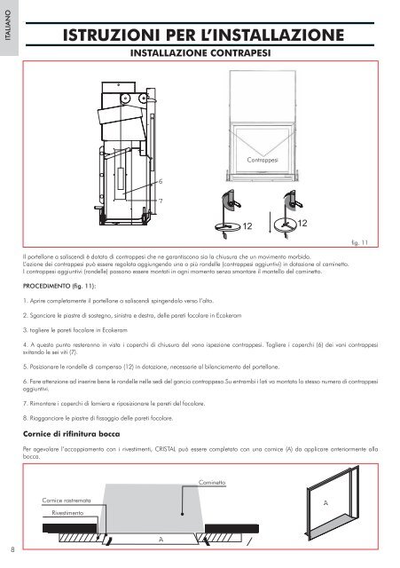 CRISTAL 45 - 76 - 90 - Chimeneas Mediterranea