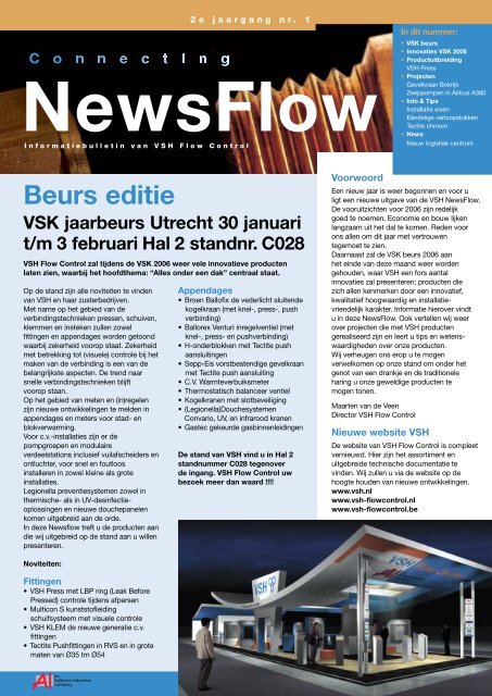 Innovaties VSK 2006 NewsFlow - Vsh