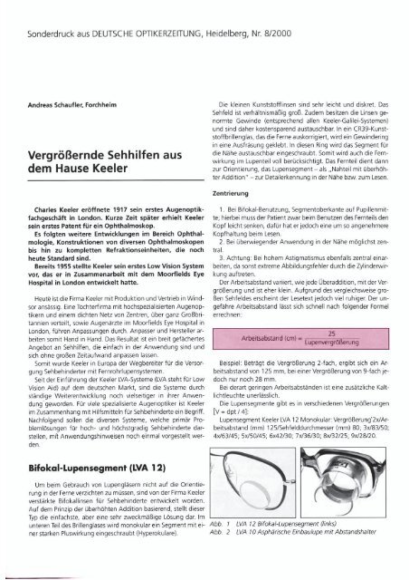 SD_Keeler - A. Schweizer GmbH