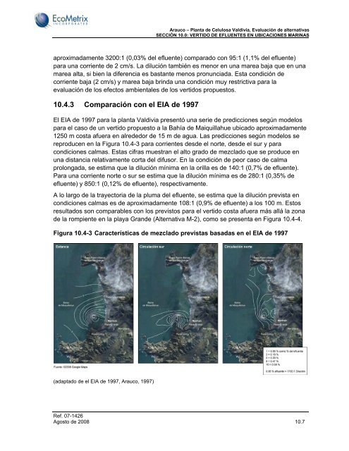 Celulosa Arauco y Constituciόn S.A. Planta de Celulosa Valdivia ...