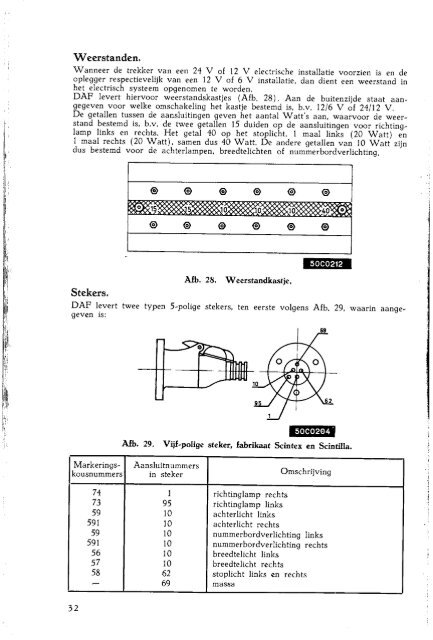 Daf trailer Instructieboek - Oudedaftechniek