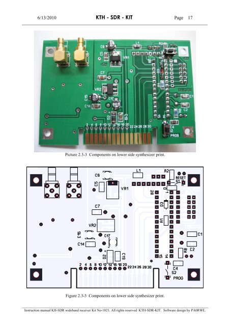 Kth - sdr - kit