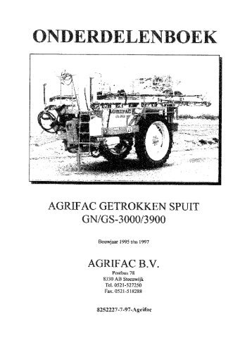 Agrifac GN GS 3000