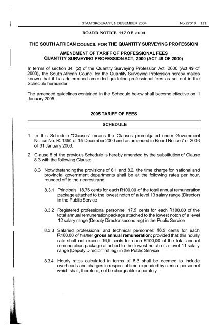 quantity-surveying-professions-act-tariff-of-professional-fees