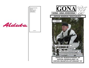 Gona I/03 - Tapiolan Reserviupseerit ry