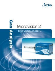 Microvision 2 Flexible, Integration-ready Residual Gas Analyzer (RGA)