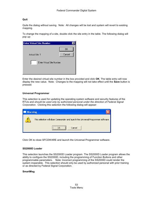 SFCD: Federal Commander Digital System - Federal Signal