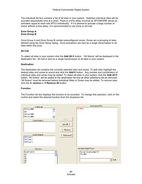 SFCD: Federal Commander Digital System - Federal Signal