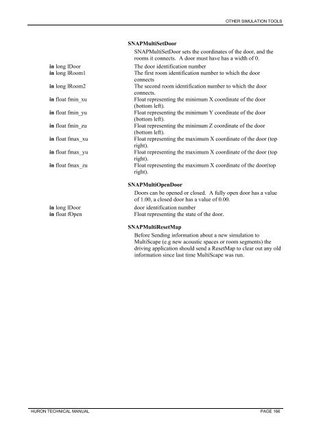 Huron & SNAP Documentation