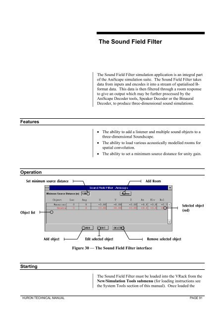 Huron & SNAP Documentation