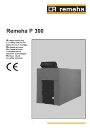 Remeha P 300 - Thema.be