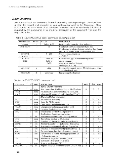 Pioneer 3™ Pioneer 2™ H8- Series Operations Manual