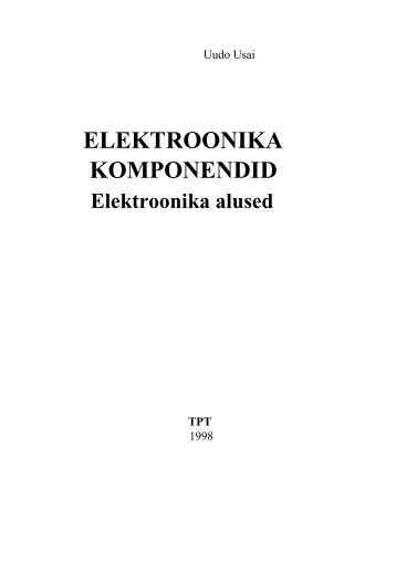 Uudu Usai "Elektroonika Komponendid"