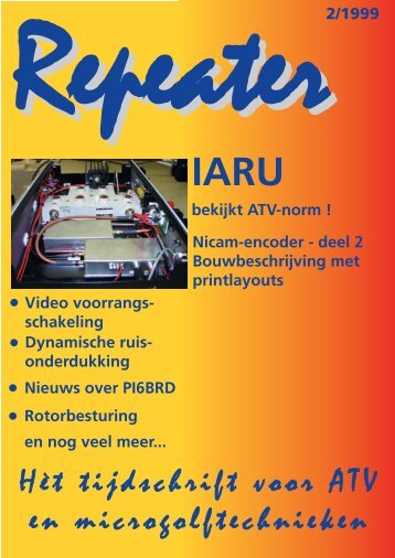 Download Vol.3 issue 2 - Repeater, tijdschrift voor ATV en ...