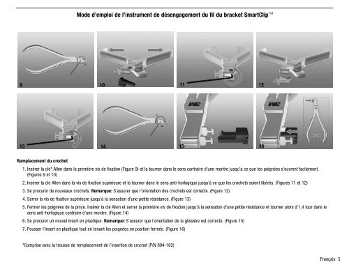 SmartClip™ Appliance Wire Disengagement Instrument Instructions ...