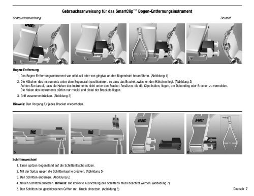 SmartClip™ Appliance Wire Disengagement Instrument Instructions ...