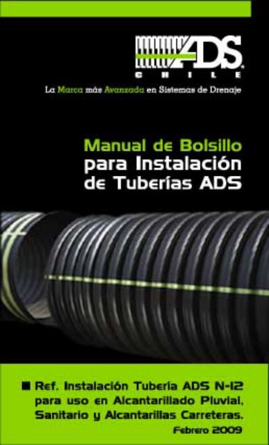 Manual de Bolsillo para Instalación de tuberías ADS - Tuberia ...