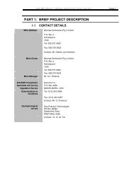 EMP - EIA - Sentula Mining