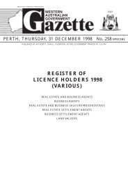 Register Of Licence Holders 2000 Various State Law Publisher