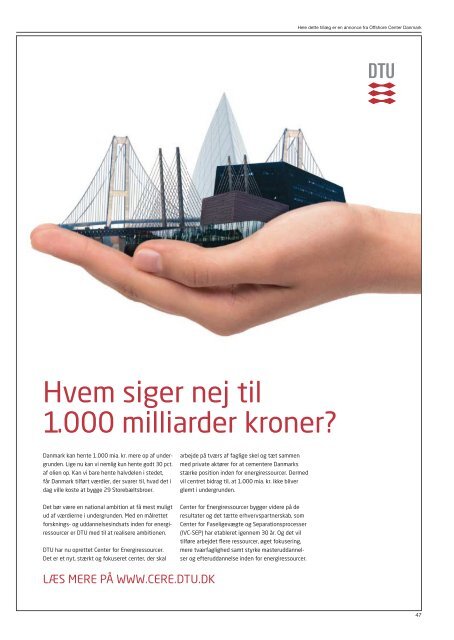 FOR FREMTIDIG VÆKST - Offshore Center Danmark