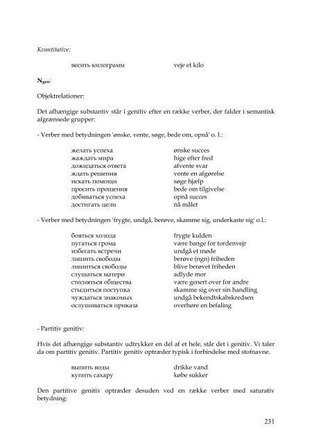 Russisk Grammatik - Hprints.org