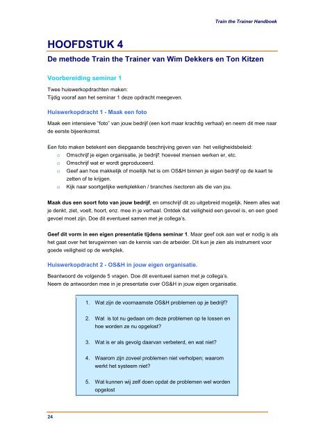 vragenlijst module 1 - TIE-Netherlands