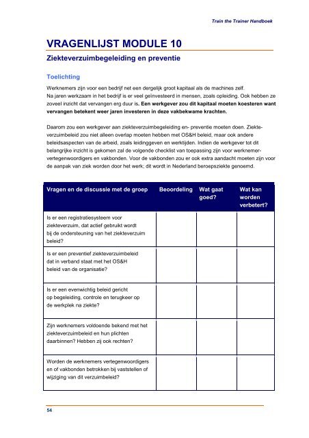 vragenlijst module 1 - TIE-Netherlands