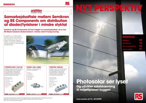 photosolar ser lyset - RS Components