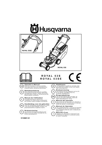 OM, Royal 53 S, Royal 53 SE, 1999-01, EN, DE, FR, ES ... - Husqvarna