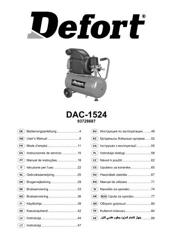 Manual DAC-1524 (a1-a3_1).indd - Defort