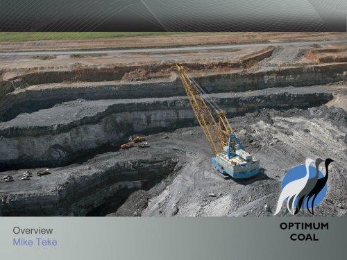 Financial Results for the year ended 30 June 2011 - Optimum Coal