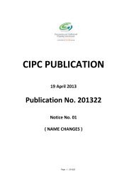 201322 - Notice 01 - CIPC