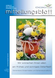 Amtsblatt Ausgabe 13/2013 - Gemeinde Königsbach-Stein