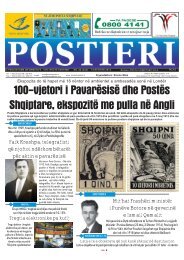 postier 244.pmd - Posta Shqiptare