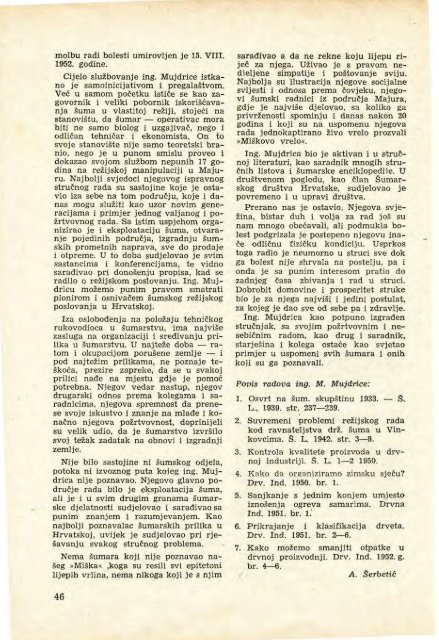 ŠUMARSKI LIST 1-2/1957