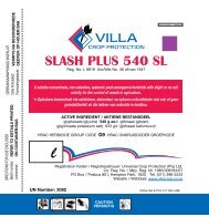 SLASH PLUS 540 SL A_Jan2013 - Villa Crop Protection