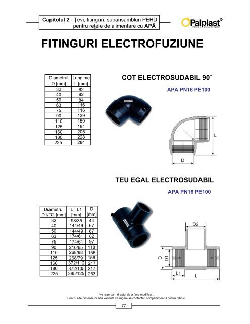 CATALOG PRODUSE - Palplast