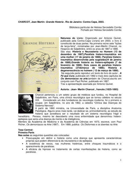 Grande Histeria . Rio de Janeiro - História e Cultura