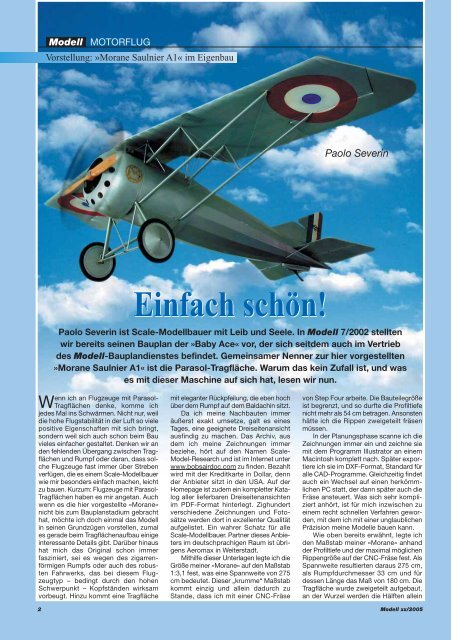 FM3906 Einfach schın - Home page di Paolo Severin