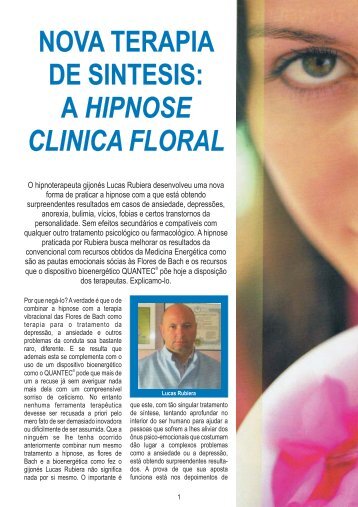 NOVA TERAPIA DE SINTESIS: A HIPNOSE CLINICA ... - My Quantec