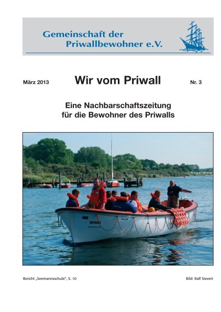 Priwall - Gemeinschaft der Priwallbewohner eV