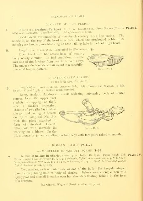 Catalogue of the Greek and Roman lamps in the British museum