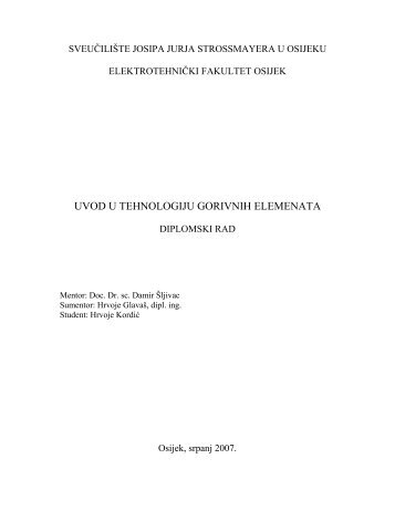 0710 hkordic-diplomski.pdf - Elektrotehnički fakultet Osijek ...