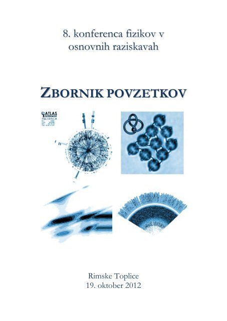 ZBORNIK POVZETKOV - Soft Matter Laboratory