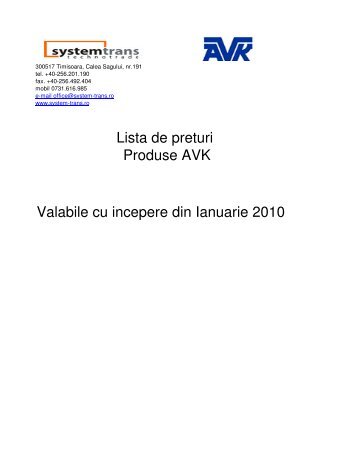 catalog AVK - System-trans.ro
