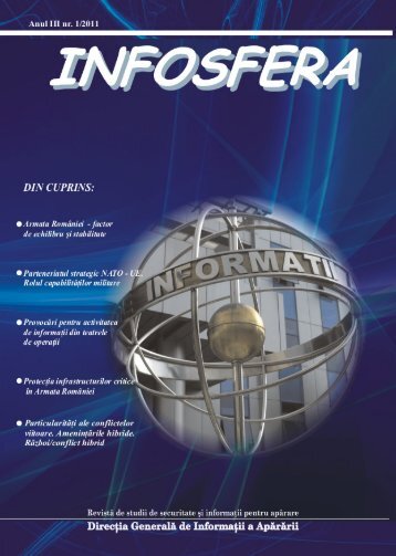 infosfera - Ministerul Apărării Naţionale