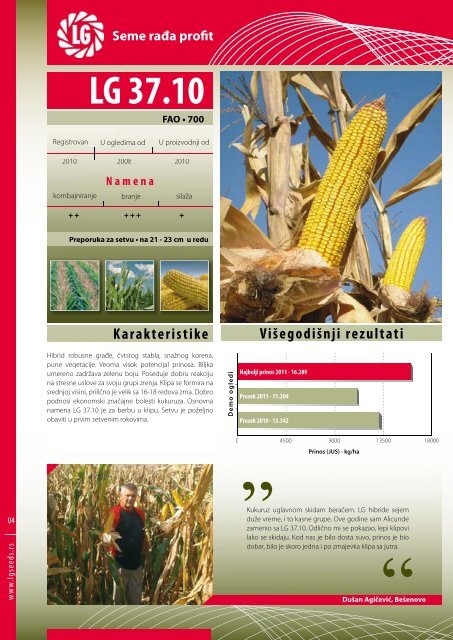 Limagrain katalog - 2012 - Final_za stampu.indd - Limagrain Europe