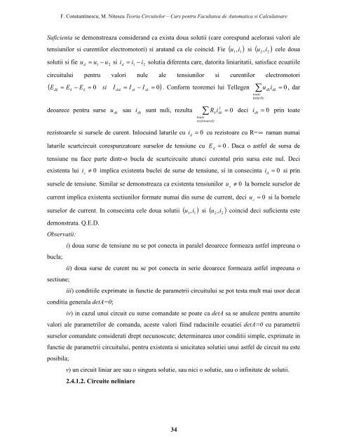 Curs 2 - Circuite rezistive - derivat